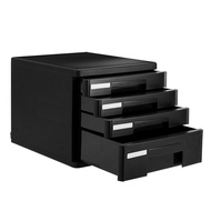 Deli 9772 File Cabinet Storage Storage Box File Box File Storage Box Large Capacity File Rack Deskto