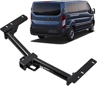 Class 3 Trailer Hitch 2 Inch Receiver Fits Select Ford Transit 150, 250, 350, E-Transit 2015-2025