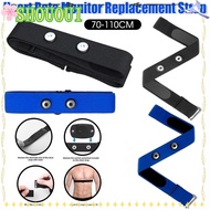 SHOUOUI Replacement Strap, Solid Color Soft Heart Rate Monitor Strap, Adjustable Elastic Chest Strap