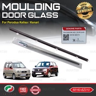 ORIGINAL PERODUA KELISA KENARI GLASS DOOR MOULDING SEAL RUBBER OUTER STRIP WINDOW GETAH LUAR CERMIN 