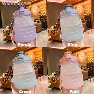 [readystock]◆Ready Stock 2000ml 1400ml Reminder Water Bottle Tumbler with straw s big bottle 2Liter 2litre gym bottle sp