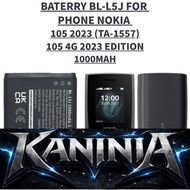BL-L5J NOKIA BATERRY PHONE COMPATIBLE NOKIA PHONE 105 2023 (TA-1557)/105 4G 2023 EDITION BATERY 1000