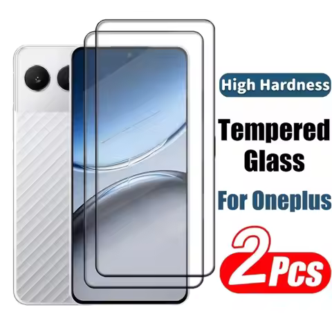 2Pack 9D Full Cover Tempered Glass Protective Film for OnePlus 13 13R 11 12R 10T 9 Pro 8T+5G 7 Pro 5