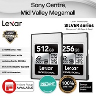 Lexar Professional CFexpress Type A Card 4.0 SILVER Series 8K | 256GB/512GB | 1750MB/s Read