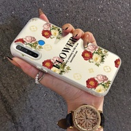 Case For Realme 5 5i 5s 6i C3 C3i Beautiful Flower Design Phone