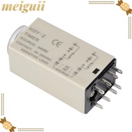 MEIGUII Delay Timer, 8-Pin 1/10/30/60S Time Relay, Precision Timing H3Y-2 24VDC Adjustable Time Time