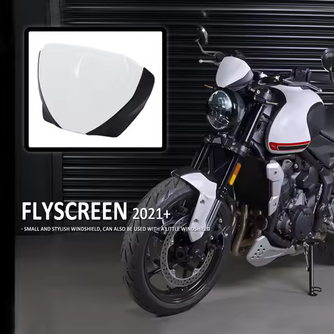 2021 For Trident 660 For TRIDENT660 Flyscreen Front Screen Lens Windshield Fairing Motorcycle Windsc