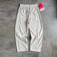 Center Seam Knit Trousers B25390 Buivintage sweatpants, elastic waist lined with thick velvet, super