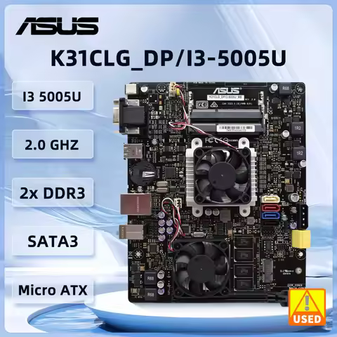 ASUS K31CLG DP/I3-5005U Motherboard AM4 DDR3 RAM Memory I3-5005U cpu X89 AM4 Motherboard Computer Ac