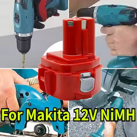 3.0Ah/4.0Ah for Makita 12V NiMH Rechargeable Battery Power Tools Replacement Drill Bateria with PA12