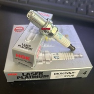 NGK Platinum Spark Plug BKR6EQUP 3199 Suitable for BMW 3 Series 320i/5 Series 528i/X3/X5