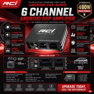 RCI PRODUCTION Plug & Play OEM Android Player 6 CH 4 CH DSP Amplifier Android Player Car Sound Subwo