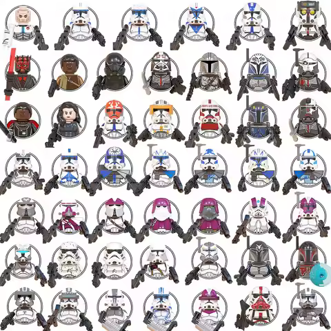 DIsney Galictic Marines 501st Figures X0333 Clone Troopers figurine Tusken Raider Model Assembling T