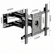 KAYQEE | Adjustable Rotating TV Mount 75/86 inch