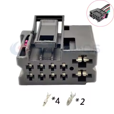 10 Pin Female 1.5 6.3 Series Automotive Composite Connector Car Oil Pump Controller Plug 8Z0972701 8