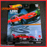 Hot Wheel LB ER34 Super Silhouette Nissan Skyline R34 Mountain Drifters Collections Car LBWK R34 Red