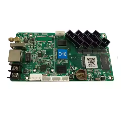 HD-D15 D16 Controller Wifi Rj45 Usb Asynchronous Control Card P1.25 P1.875 P3 P4 P5 P6 P10 Rgb Full 