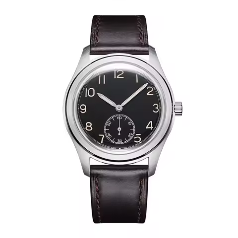 Parnis Men Automatic Watch 38mm Luxury Mechanical Wristwatch 5ATM Waterproof Sapphire Mirror Second 