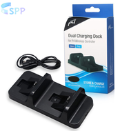 CSPP PS4 Controller Charger Fast Charging Dock Gaming Controller Stand Station for Playstation 4 Games Console Accessories