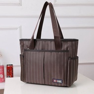 AT/👜Large Capacity Portable Women's Bag Shoulder Bag Tote Bag Lunch Box Bag Lunch Bag Mummy Bag Shopping Daily Small Clo