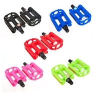 Bicycle Plastic Color Pedal Kid Bike Pedal 9/16" Pedals Mountain Basikal Kaki Cycling Budak Basikal 