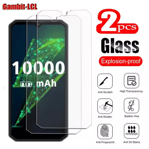 2PCS Original HD Protective Tempered Glass For Oukitel K15 Plus 6.52" K15Plus Pro Phone Screen Prote