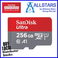 *New* SANDISK 256GB SQUAC ULTRA A1 MICROSDXC MEMORY CARD / UHS-I / U1 / UP TO 150MB/S READ / (SDSQUA