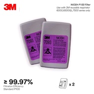 3M 7093 P100 Filter / Fit with 3M 6000/6500/6800/7000 Series Respirator