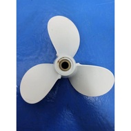 YAMAHA Outboard 4HP Propeller *pakai pin (Aluminium)- Outboard Spare Parts