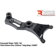 Wr3 REAR CALIPER BRACKET NINJA 150R/ SS RELG NINJA150RR DISK 230MM