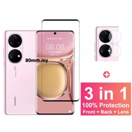 Huawei P50 Pro Tempered Glass 3D Full Coverage Huawei Huawei P40 Pro+ P50 P40 P30 P20 Mate 30 20 Pro