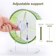 Long-lasting Hamster Running Wheel Hamster Wheel Transparent Hamster Exercise Wheel Easy to Install Pet Running Toy for Small Pets Southeast Asian Buyers' Choice