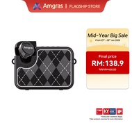 Amgras Mic Pro 1 High-Volume Wireless Lavalier Microphone For Teaching, Tour Guides, and Outdoor Exp