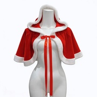 Churui Sexy Bunny Girl Cosplay Shawl with Velvet Bunny Ears - Perfect for Christmas Cosplay Accessor