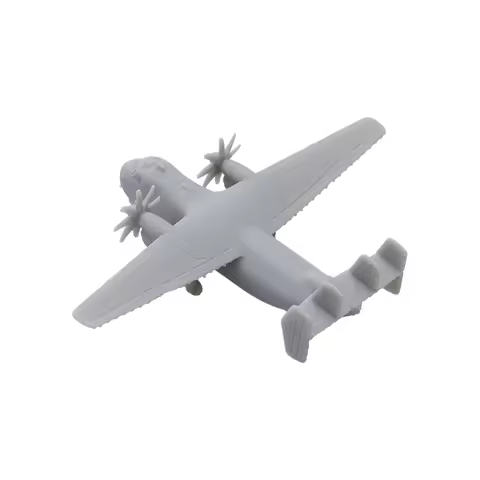 5PCS C-2A Shipborne Transport Aircraft 1/700 400 350 200 Scale Model Airfreighter Airplane with Land
