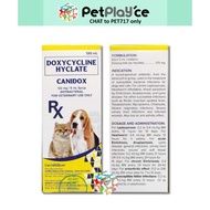 Canidox / LC Dox for Dogs & Cats Doxycycline / Doxycycline Hyclate Liquid 120ml Liquid Meds Cani