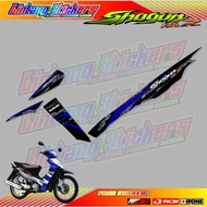 Shogun 125 R Motorcycle Variation STRIPING/SUZUKI SHOGUN 125 R LIST Sticker