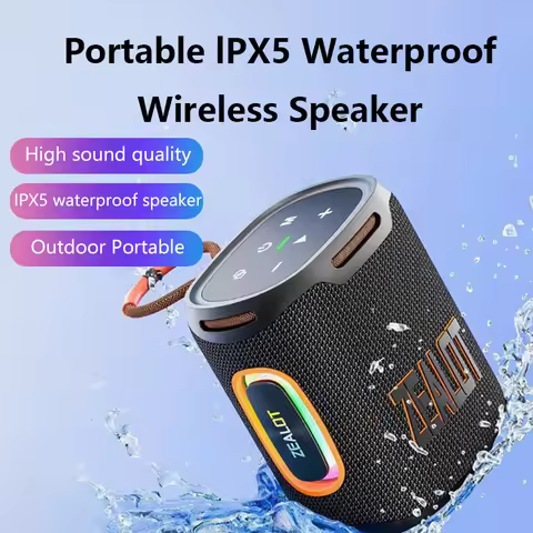 ZEALOT S122 25W Portable Wireless Speaker, Wireless Speaker, Bass Boost, Dual Pairing, 6000mAh Batte