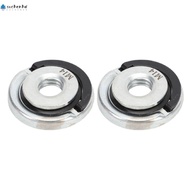 SUCHENHD 2PCS Grinder Flange Locking Nut, ​ 5/8-11 , M14 ,M10 Locking Retaining Nut Angle Grinder Fl