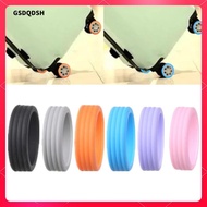 [gsdqdsh] 8x Luggage Wheels Covers Soft and Elastic Heavy Duty Wheels Protection Luggage Suitcase Wh