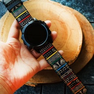 Garmin 圖紋快拆錶帶，內嵌 Garmin 快拆接頭