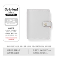 ของขวัญวันคริสต์มาส Filofax หนังแท้ อุปกรณ์บันทึก 2026 ปฏิทิน สมุดบันทึก A7 A6 A5 สมุดบันทึกแบบมีช่อ