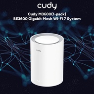 Cudy M3600 - BE3600 Gigabit Mesh Wi-Fi 7 System