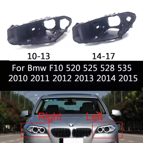 Headlight Base For Bmw F10 520 525 528 535 2010 2011 2012 2013 2014 2015 2016 2017 Headlamp House Re