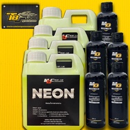นีออน neon หัวเชื้อสลายคราบ 100% 4ลิตร +น้ำยาล้างอลูมิเนียม 1000 ml