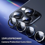 【2024 NEW】Metal Ring Camera Protectors For iPhone 15 Pro Max 14 13 12 11 Pro Max Mini 14 15 Plus Glass Lens