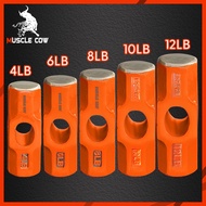 Muscle Cow Stone Hammer Head 4/6/8 Lbs. Pound