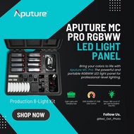 Aputure MC Pro RGBWW LED Light Panel for Content Creators Videographers (Production 8-Light Kit)