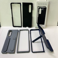 Silicone Case Samsung Galaxy Z Fold 3 Z Fold 3 5G Casing Cover With Standing Grip