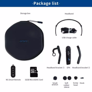 ORDRO Camcorder EP6plus 4K Head Mounted Mini Vlog Camera FHD 1080P 60FPS Body Camera Video Recorder